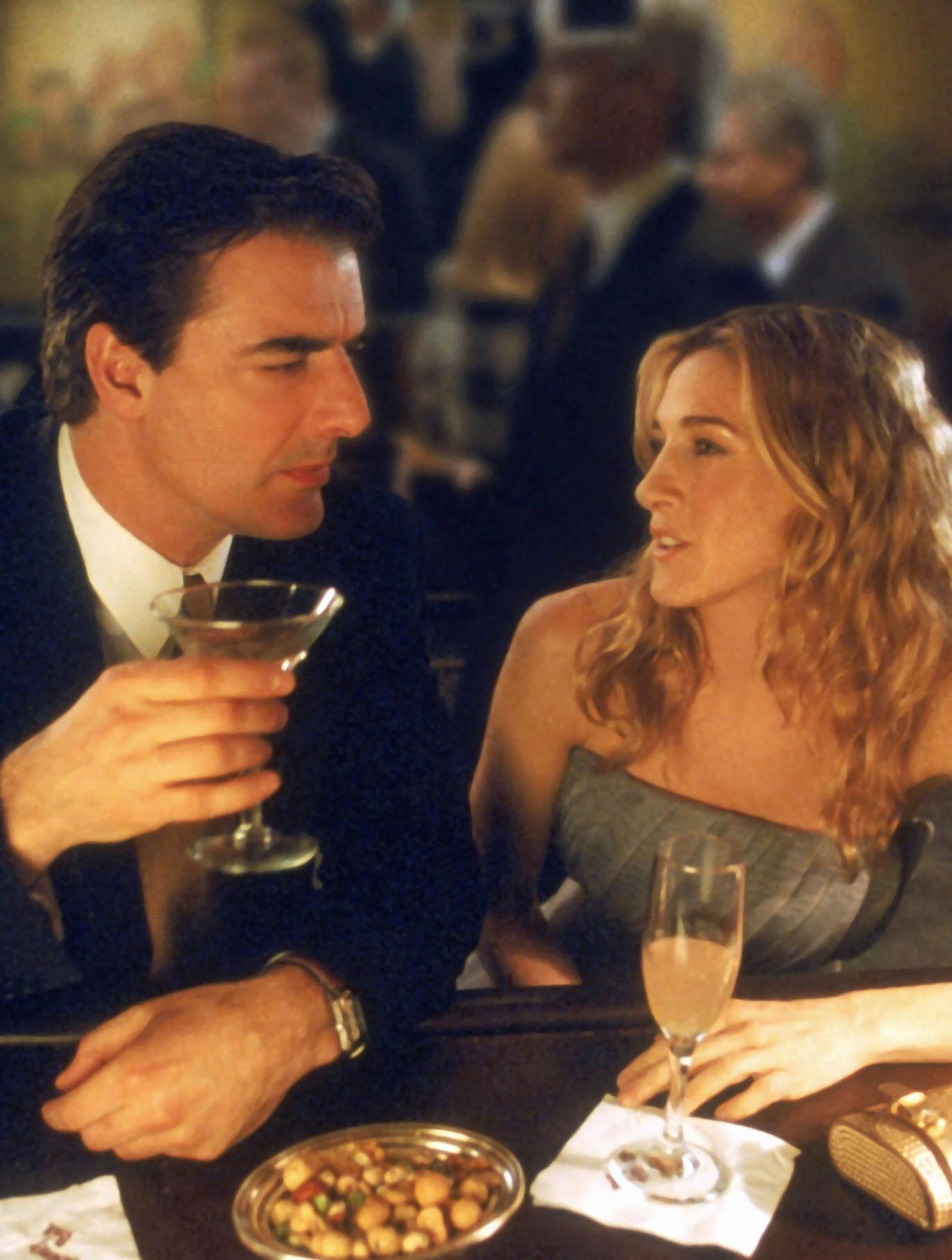 Nov 12, 2001; New York, NY, USA; Actors CHRIS NOTH as Mr. Big & SARAH JESSICA PARKER as Carrie in HBO's comedy 'Sex and the City.' POLFOTO