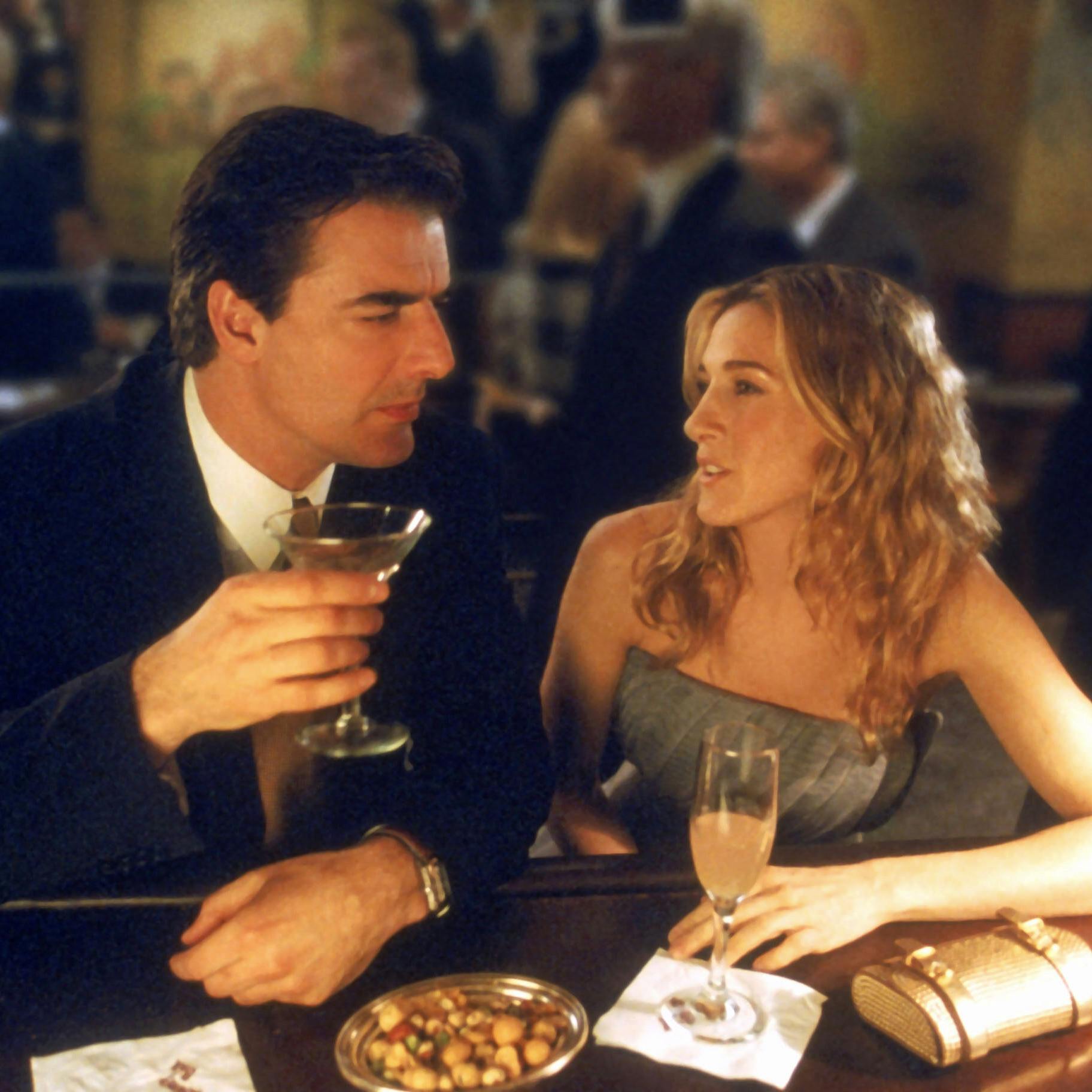 Nov 12, 2001; New York, NY, USA; Actors CHRIS NOTH as Mr. Big & SARAH JESSICA PARKER as Carrie in HBO's comedy 'Sex and the City.' POLFOTO