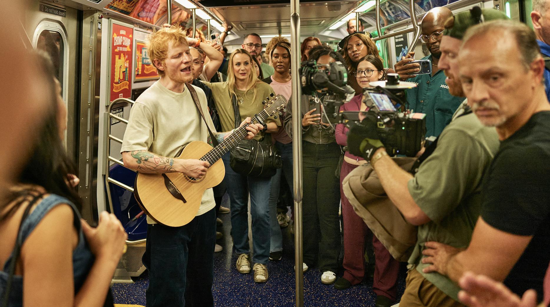 One shot with Ed Sheeran