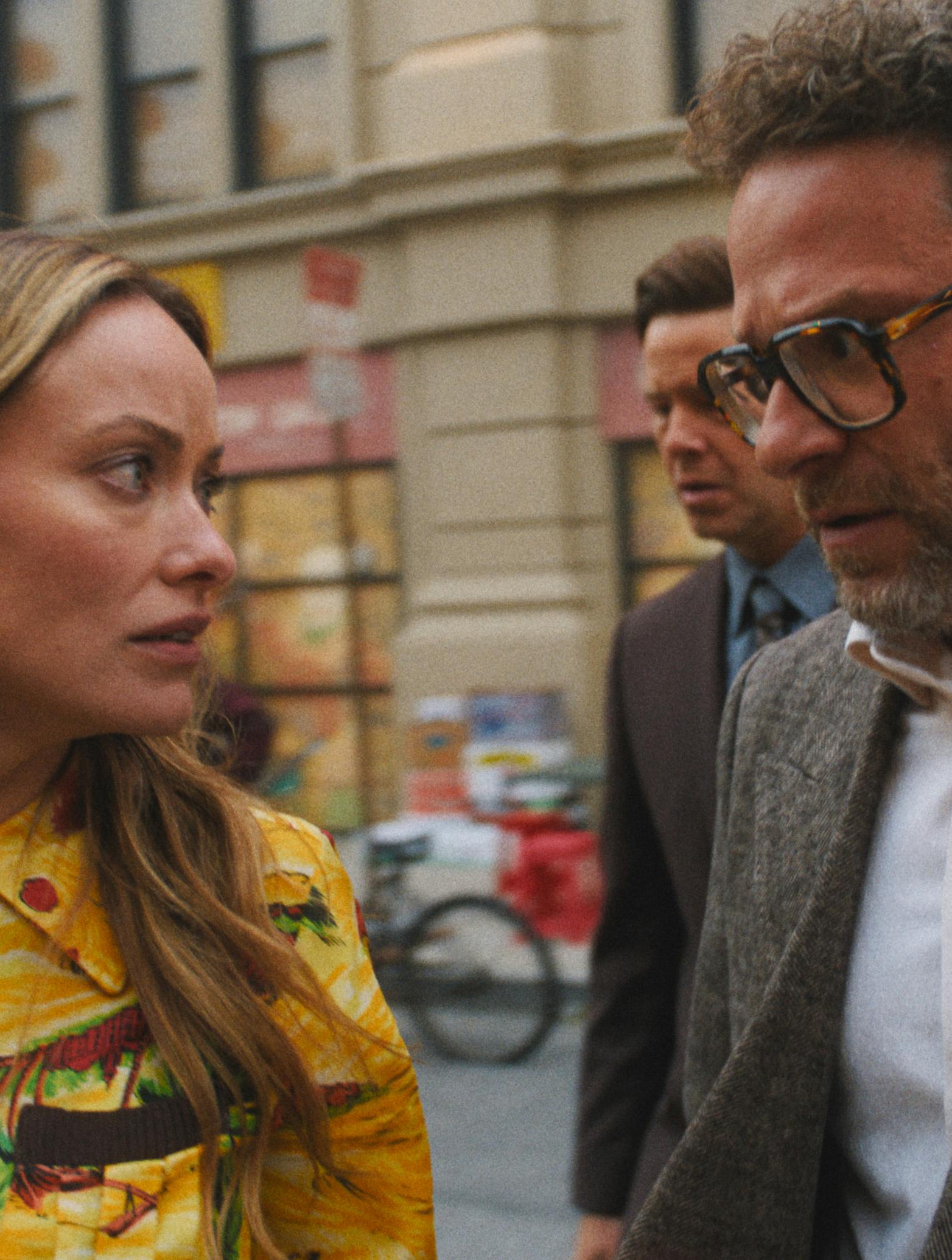 Olivia Wilde og Seth Rogen i 'The Studio' 