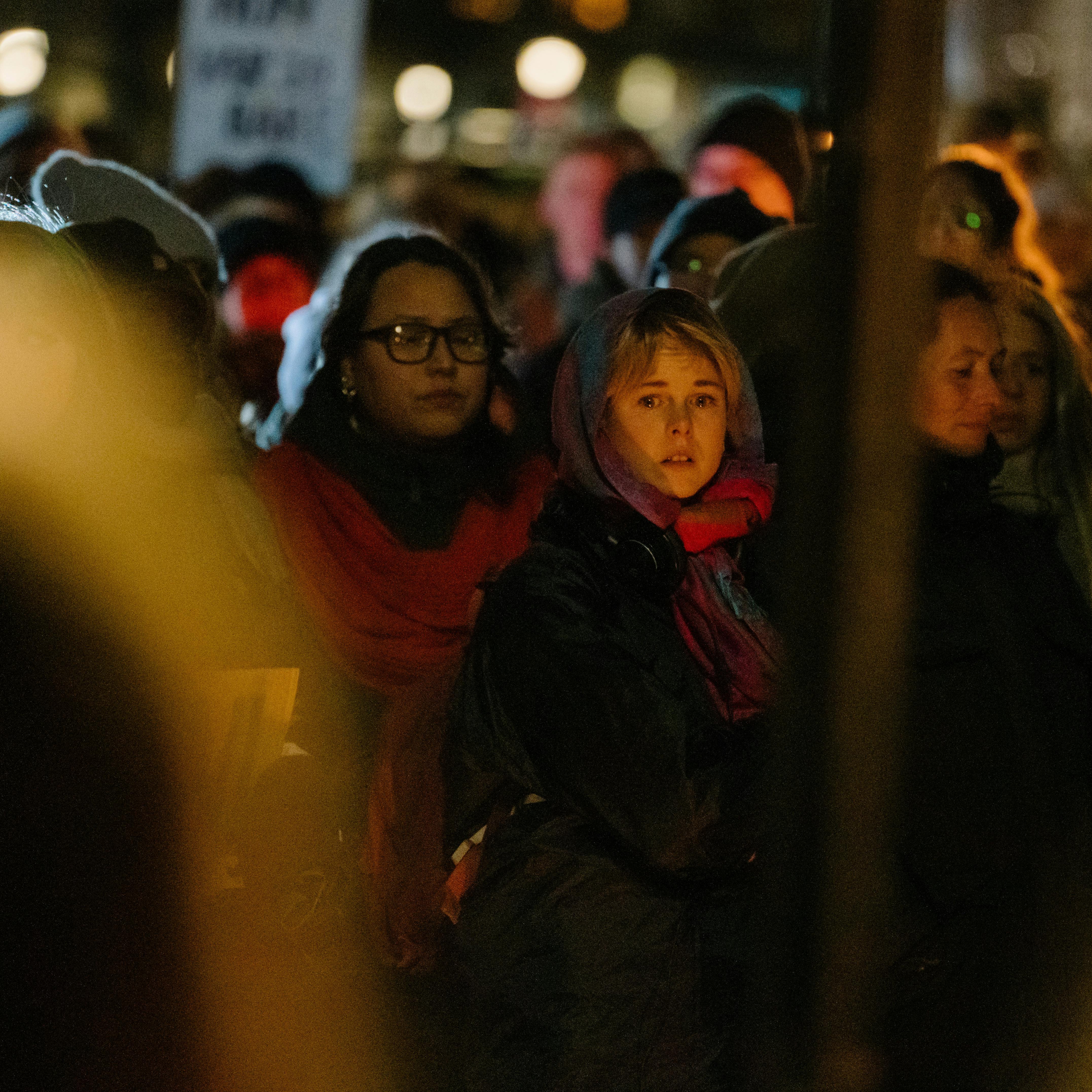 Fakkeloptog til minde for ofrene for kvindedrab