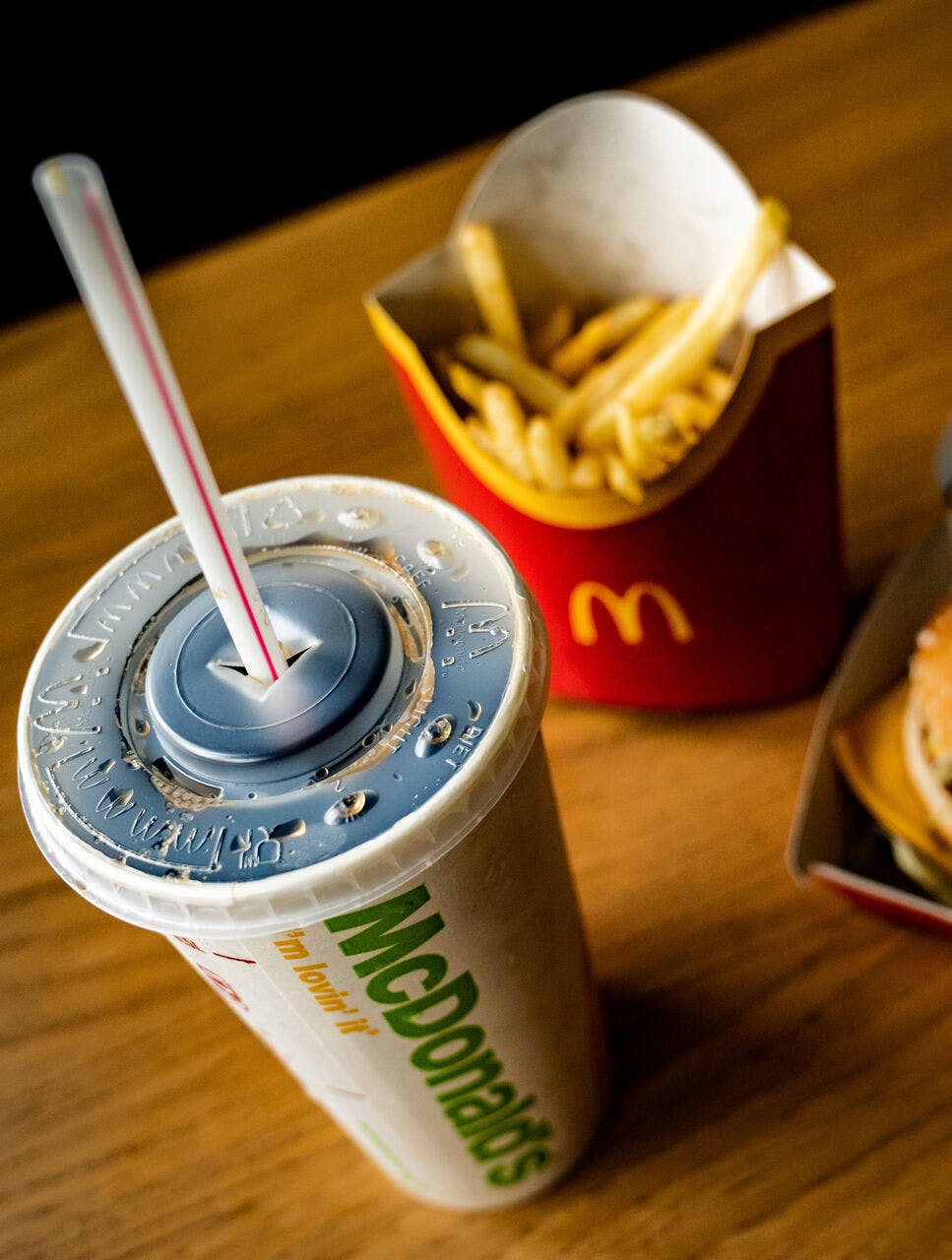 Big Mac menu fra McDonald's ved Nørreport Station i København, mandag den 25. januar 2021. Den amerikanske fastfoodkæde McDonald's kommer med årsregnskab torsdag den 28. januar 2021.. (Foto: Emil Helms/Ritzau Scanpix)