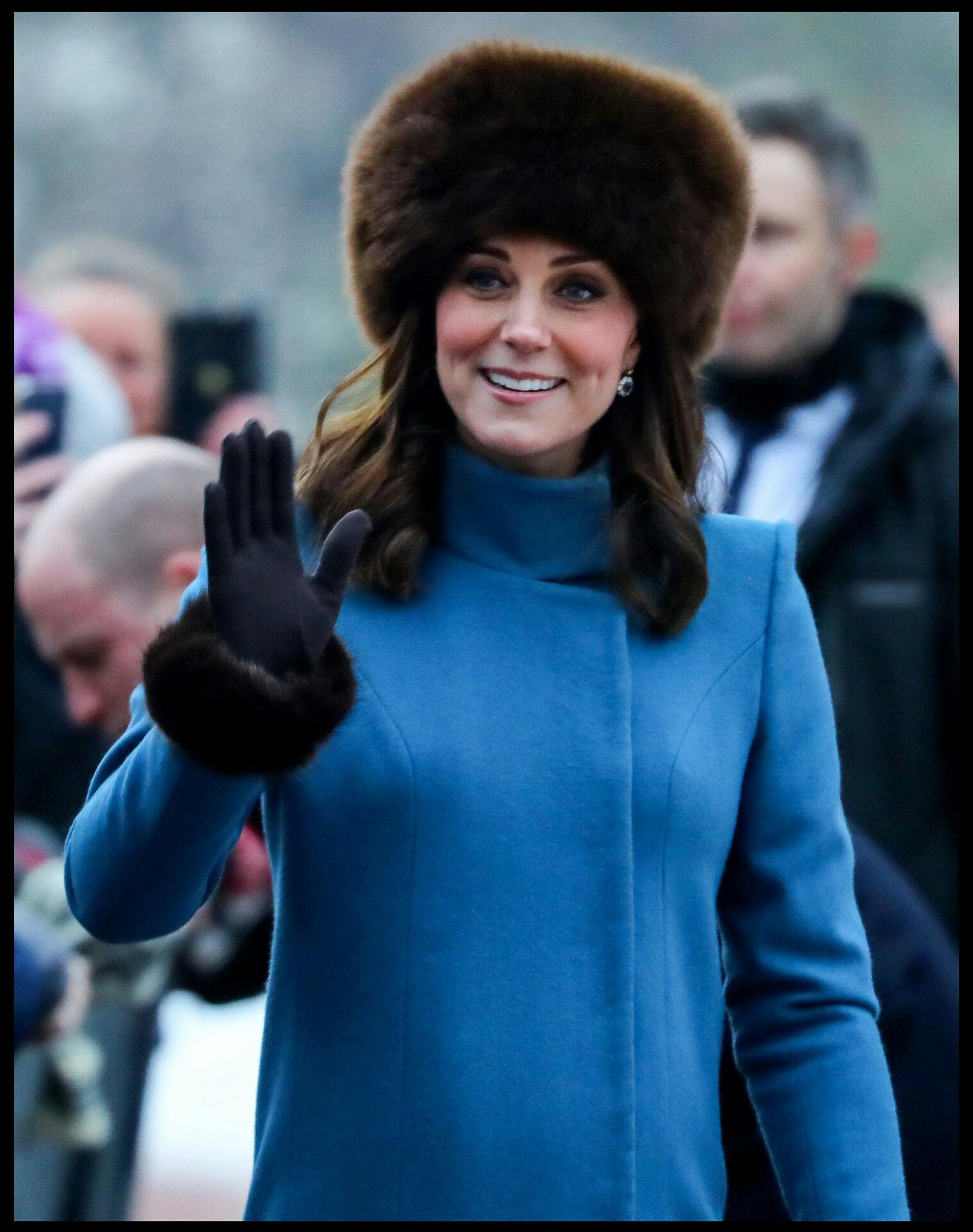 February 1, 2018 - Oslo, Norway: Prince William and Catherine, Duke and Duchess of Cambridge, with Queen Sonja, Princess Ingrid Alexandra, Crown Prince Haakon and Crown Princess Mette-Marit at the Princess Ingrid Alexandra Sculpture Park in Oslo, on day three of their Royal Tour to Sweden and Norway. (i-Images / Polaris)