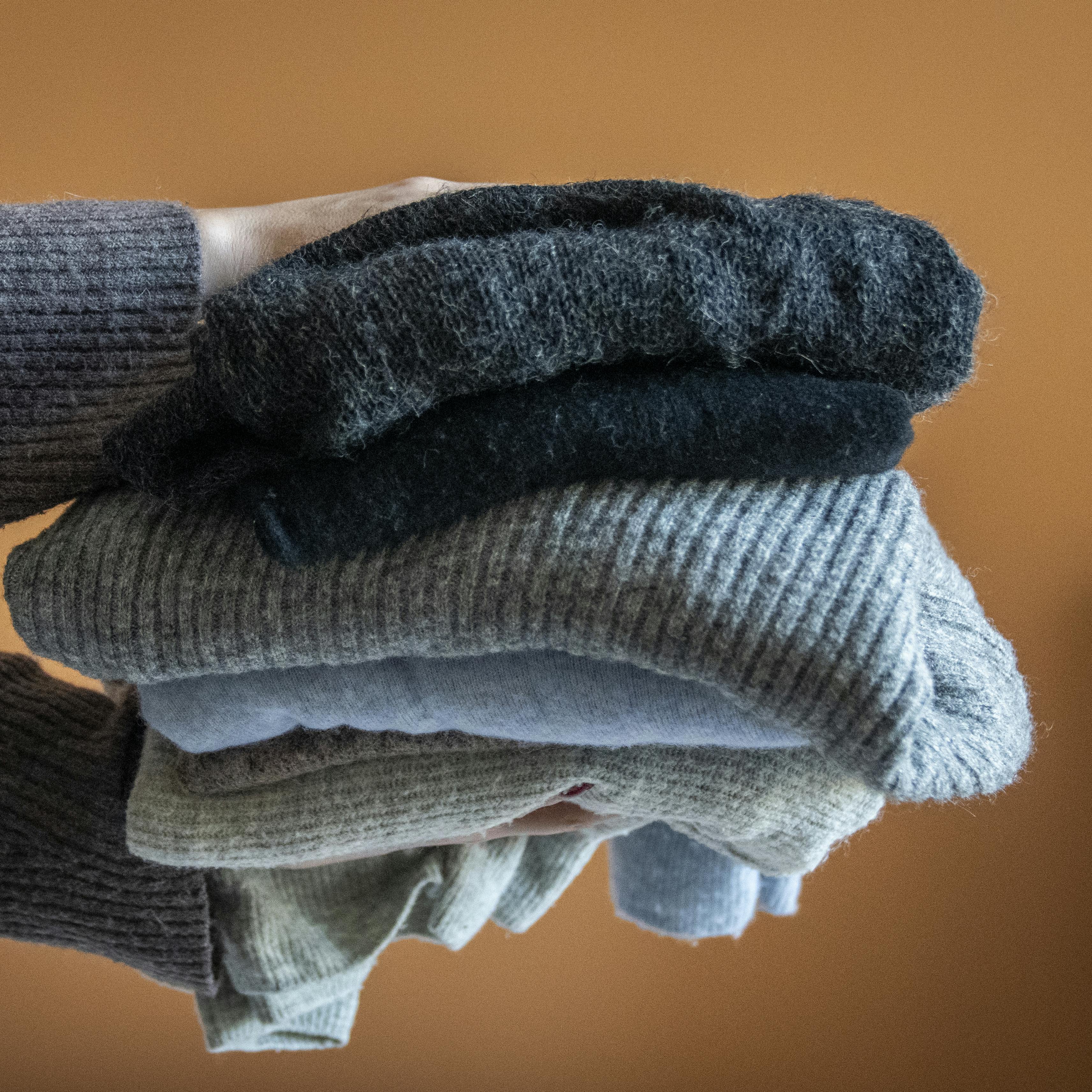 Varmt uldtøj i København, torsdag den 2. januar 2025.. (Foto: Ida Marie Odgaard/Ritzau Scanpix)