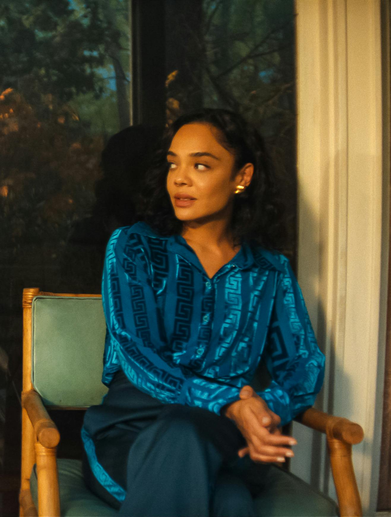 Jon Bernthal som Jack og Tessa Thompson som Anna i 'His & Hers'.