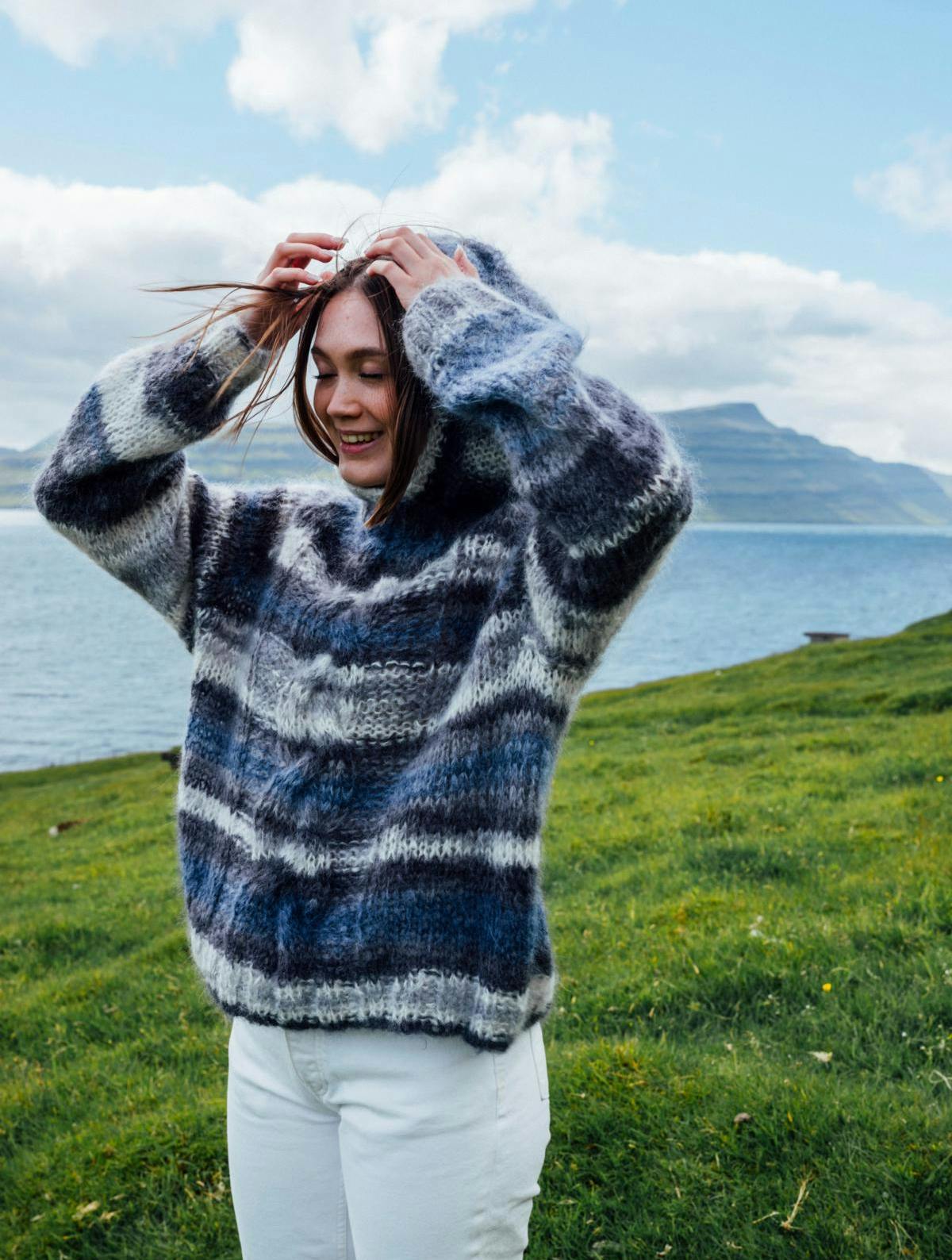 Strikkeopskrift: Hyggelig hoodie