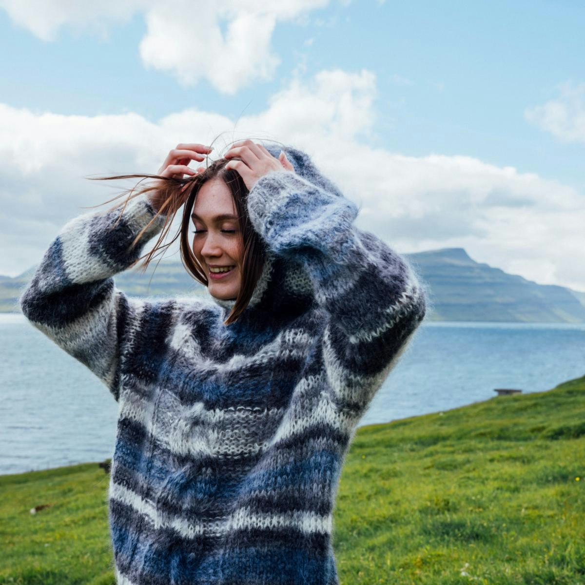 Strikkeopskrift: Hyggelig hoodie