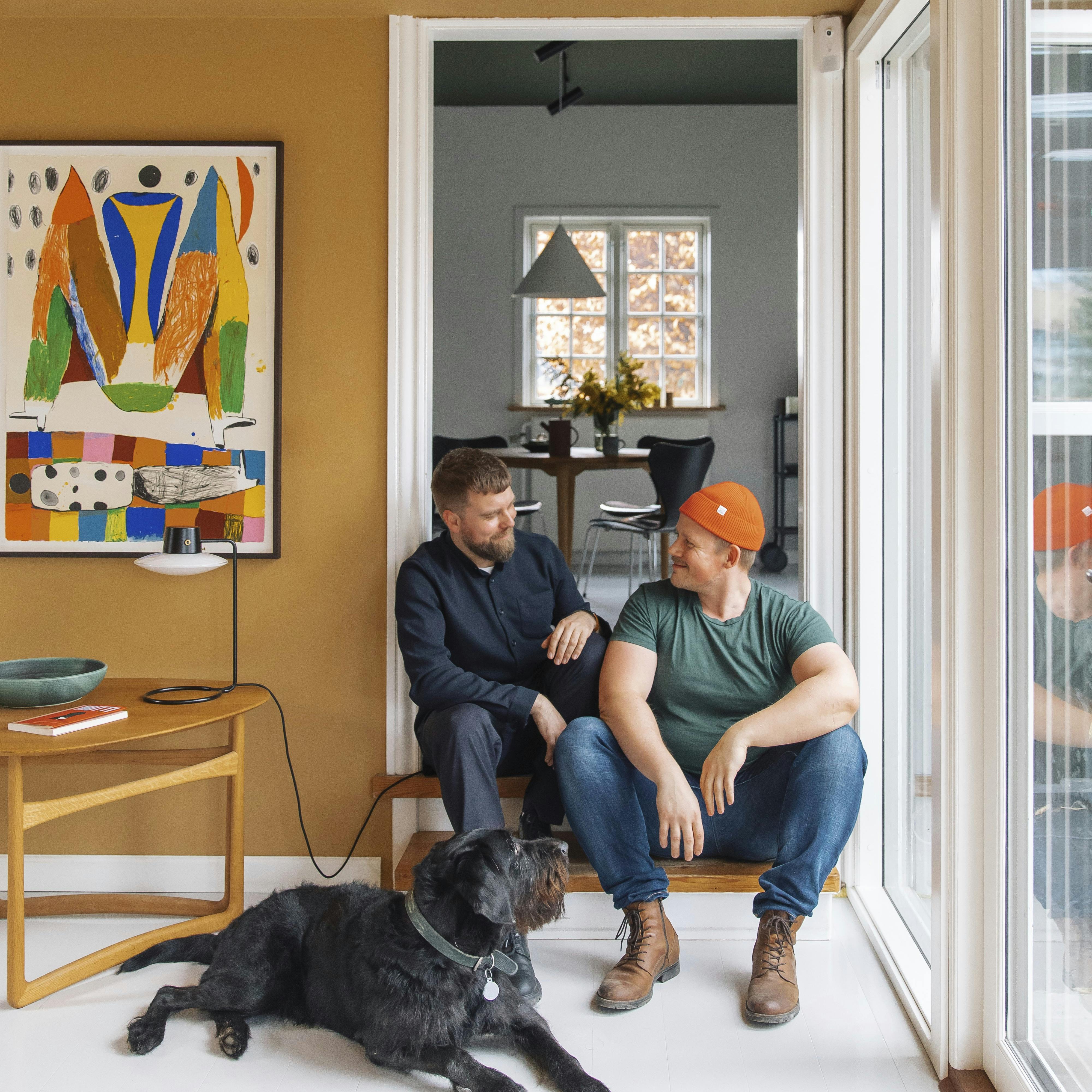 Boligreportage, Alek Modin og Chris Lykke.