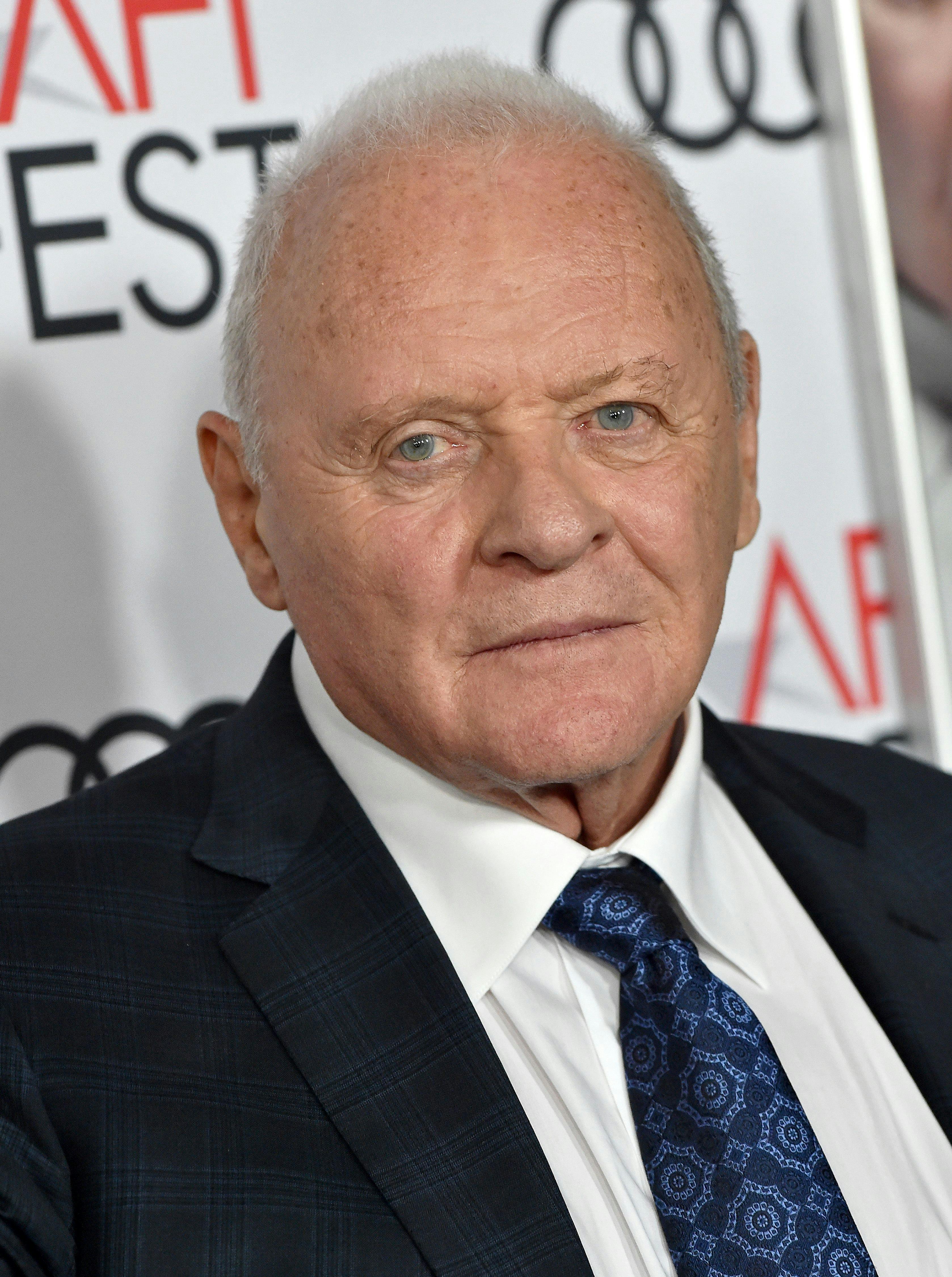 Skuespilleren Anthony Hopkins i dag