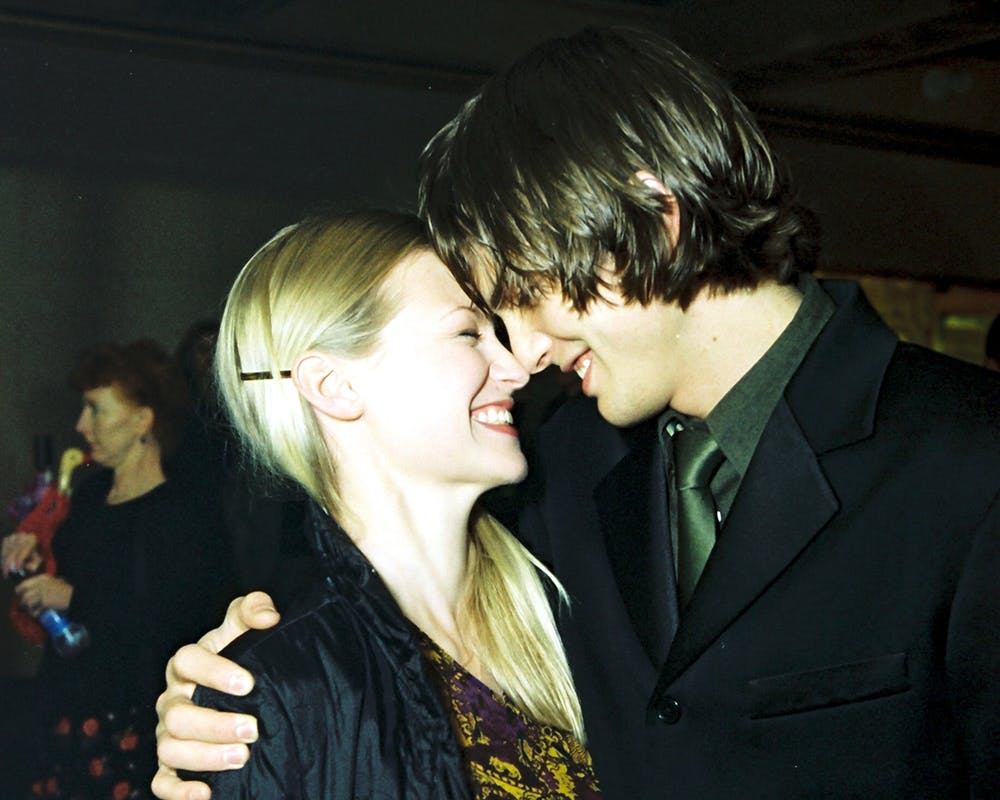 Ashton Kutcher & January Jones