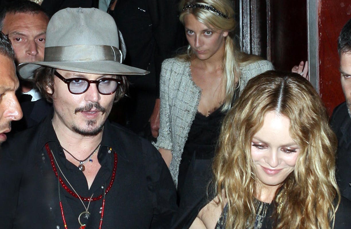 Johnny Depp og Vanessa Paradis
