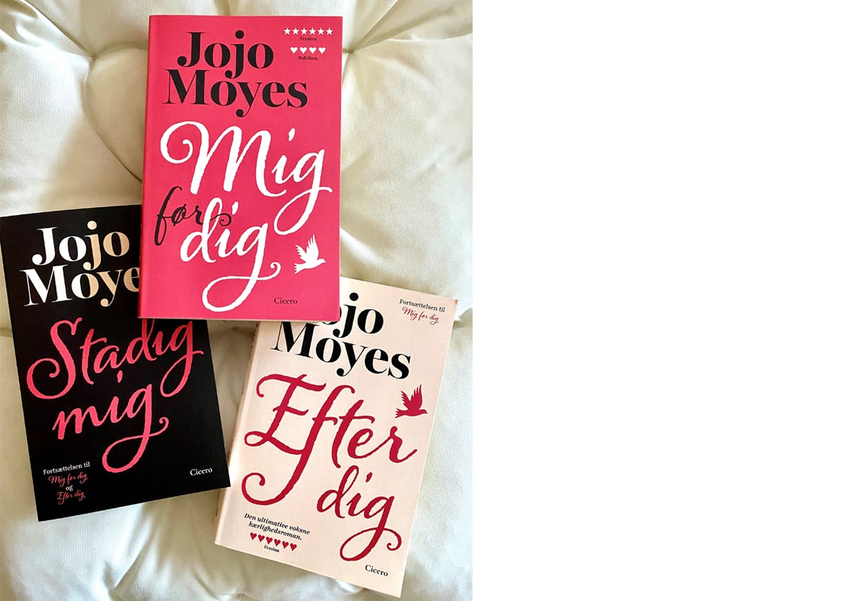 Mig før dig-trilogien af Jojo Moyes