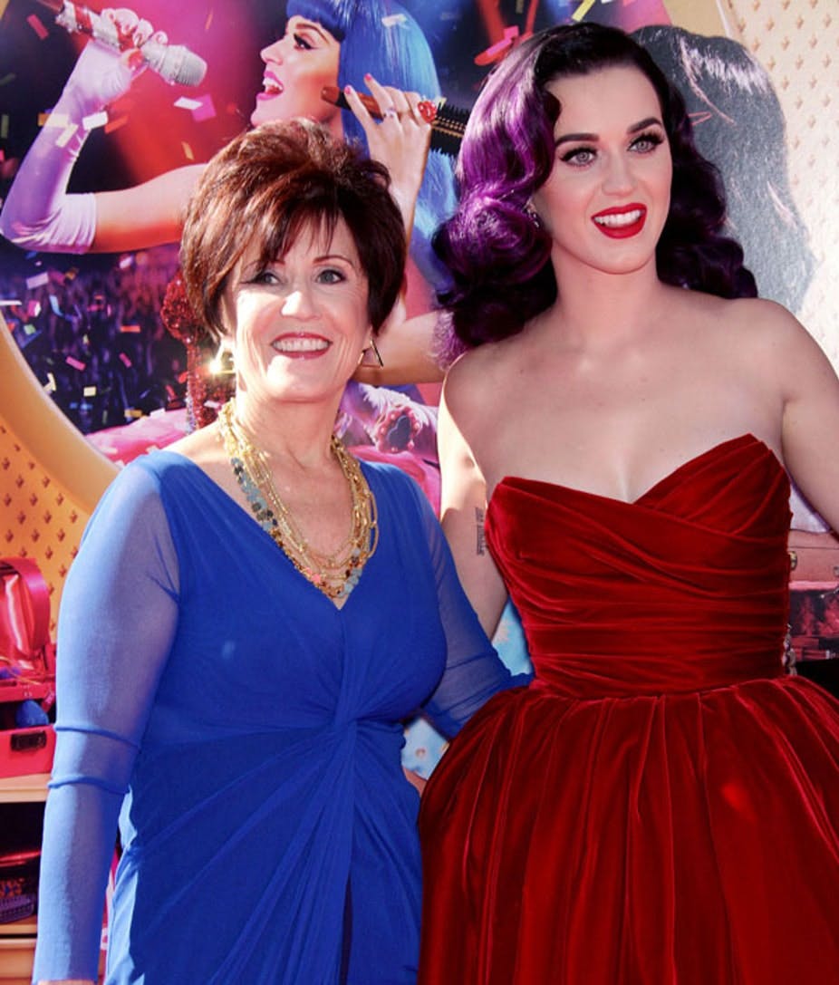 Her er Katy Perry og hendes mor