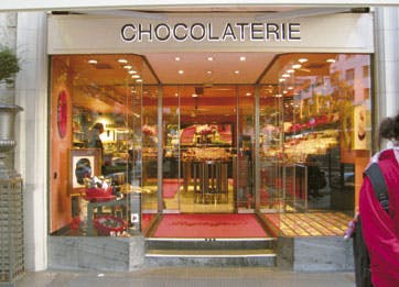 Chokoladebutik på Kurfürstendamm
