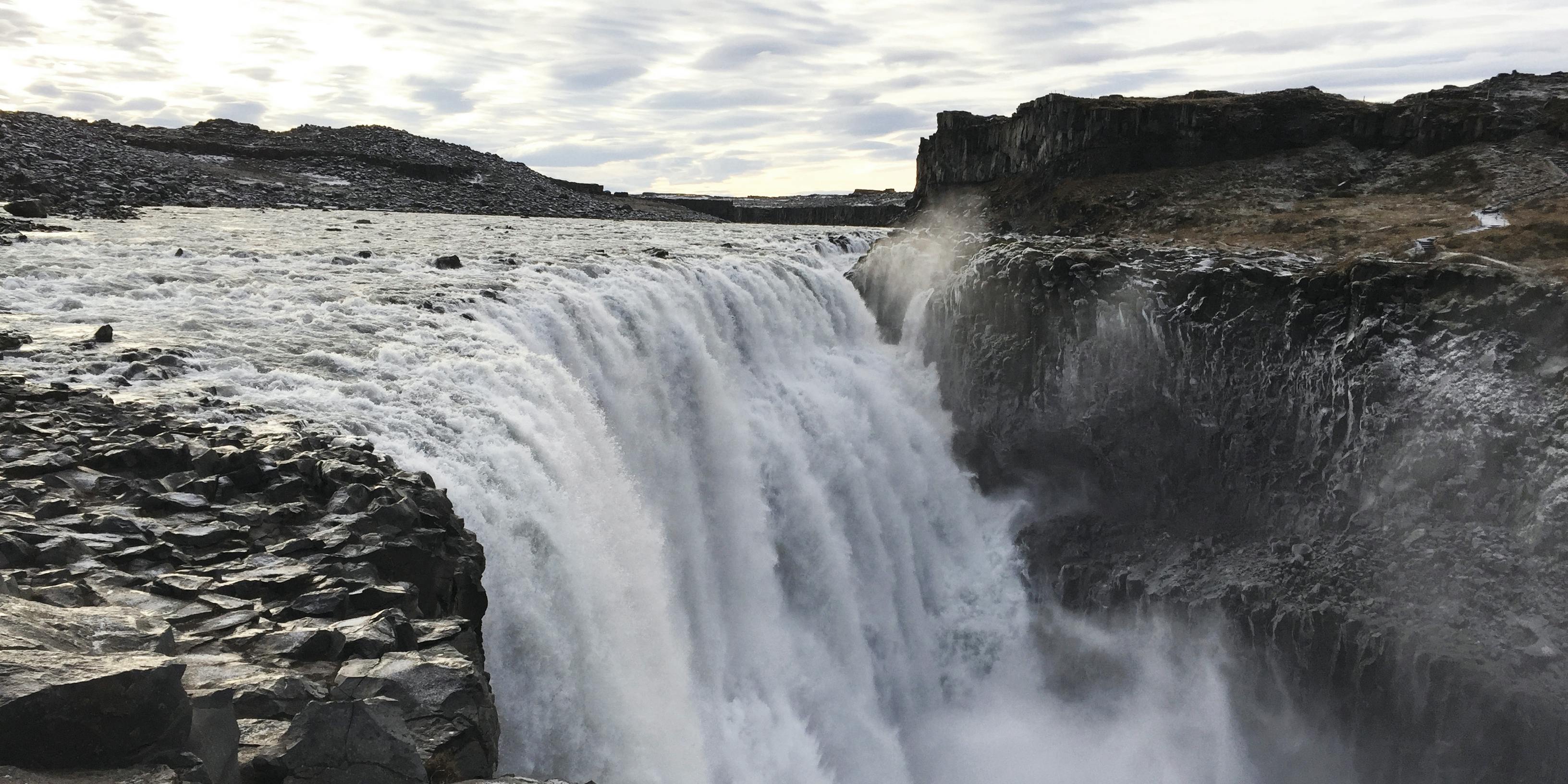Vandfaldet Dettifoss
