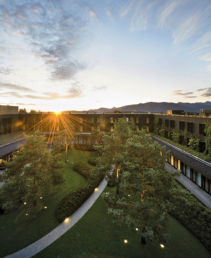 Velgørende luksus i Alperne