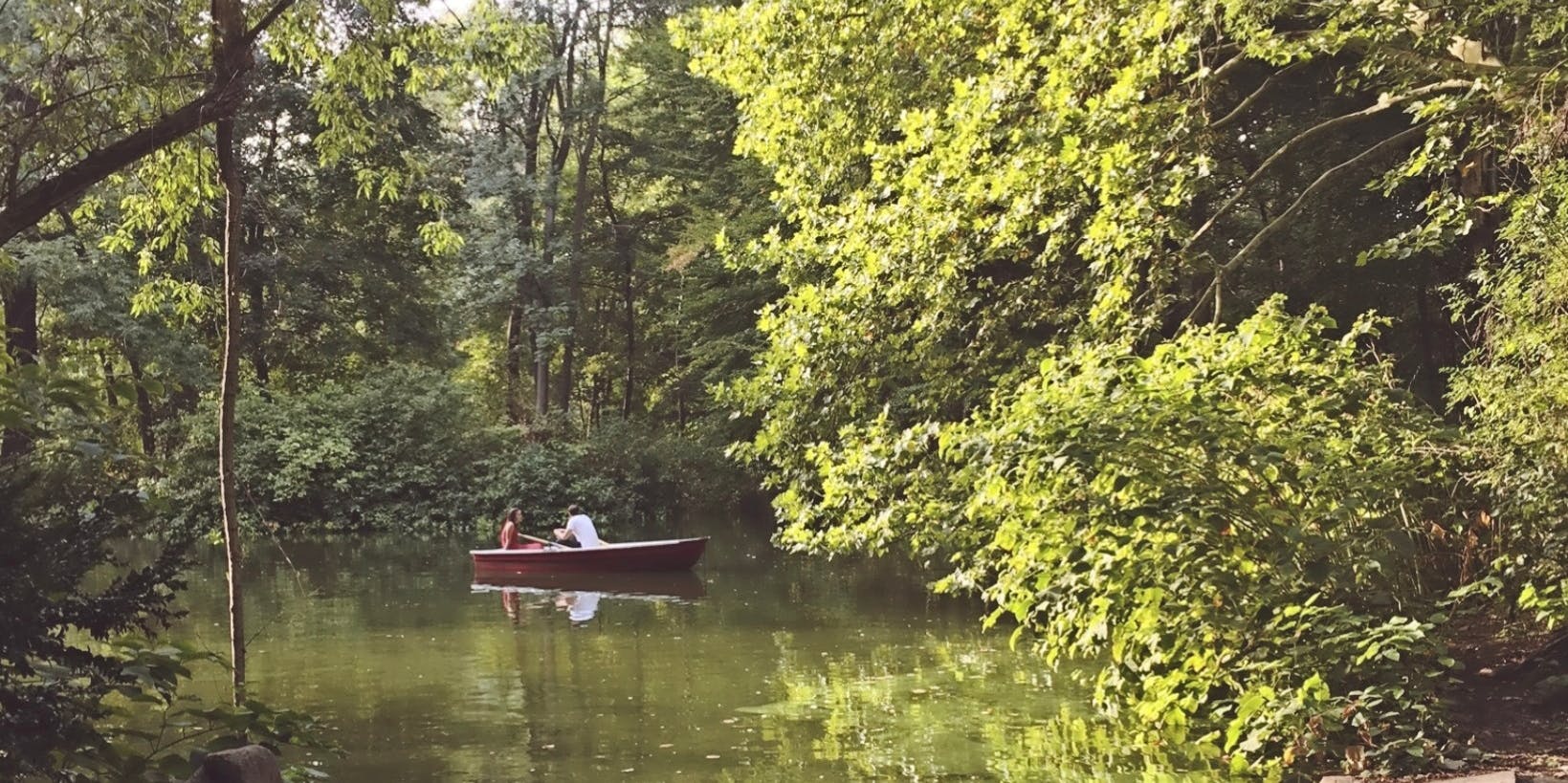 Man kan finde ro og idyl i Tiergarten