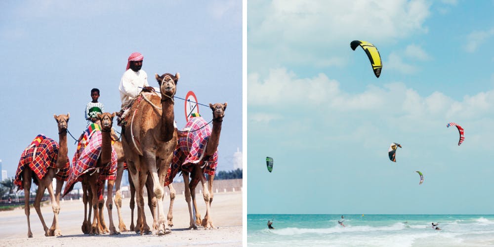 Rejseguide Dubai - Ørkensafari og Kite Beach