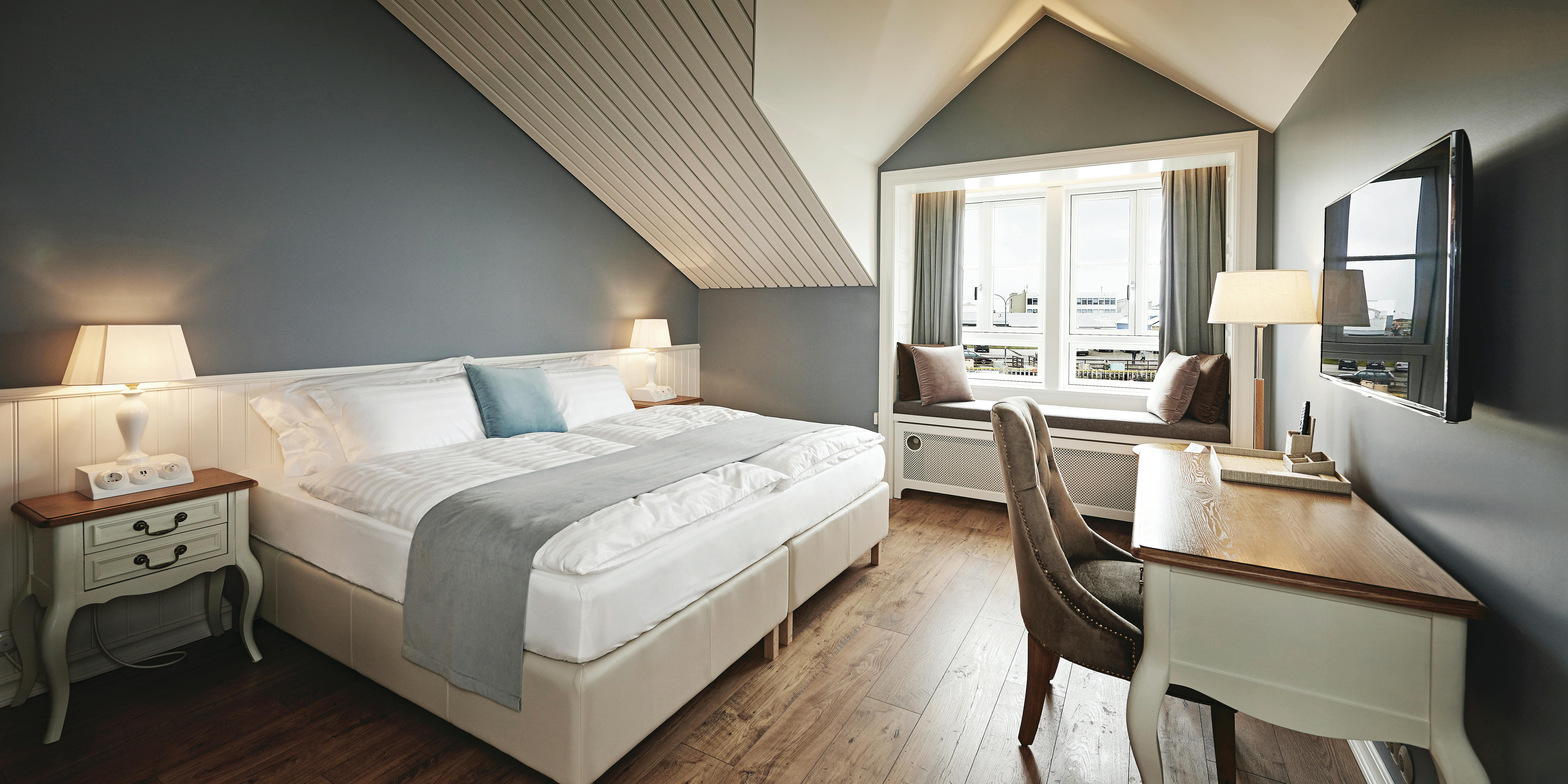 Det hyggelige Sigló Hotel i Siglufjördur. 
