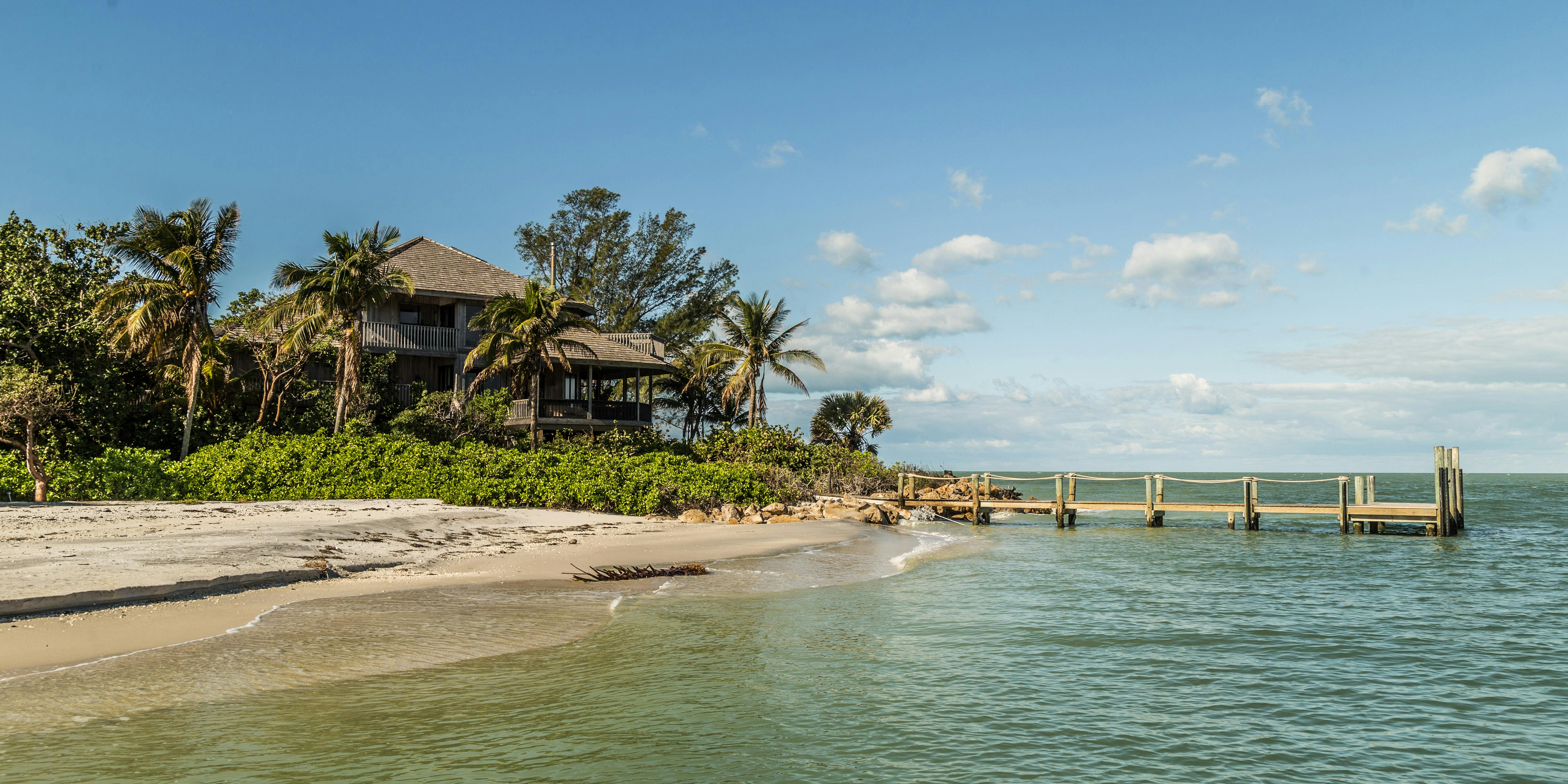 Villa på stranden