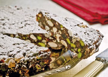 Italiensk panforte med chokolade