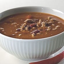 Chili con carne-suppe