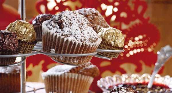 Julekager - Muffins med julekrydderi