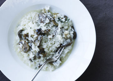 Risotto med svampe