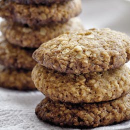 Havregrynskager med ingefær