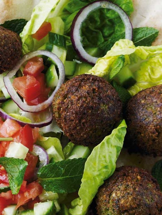 falafel - nem opskrift