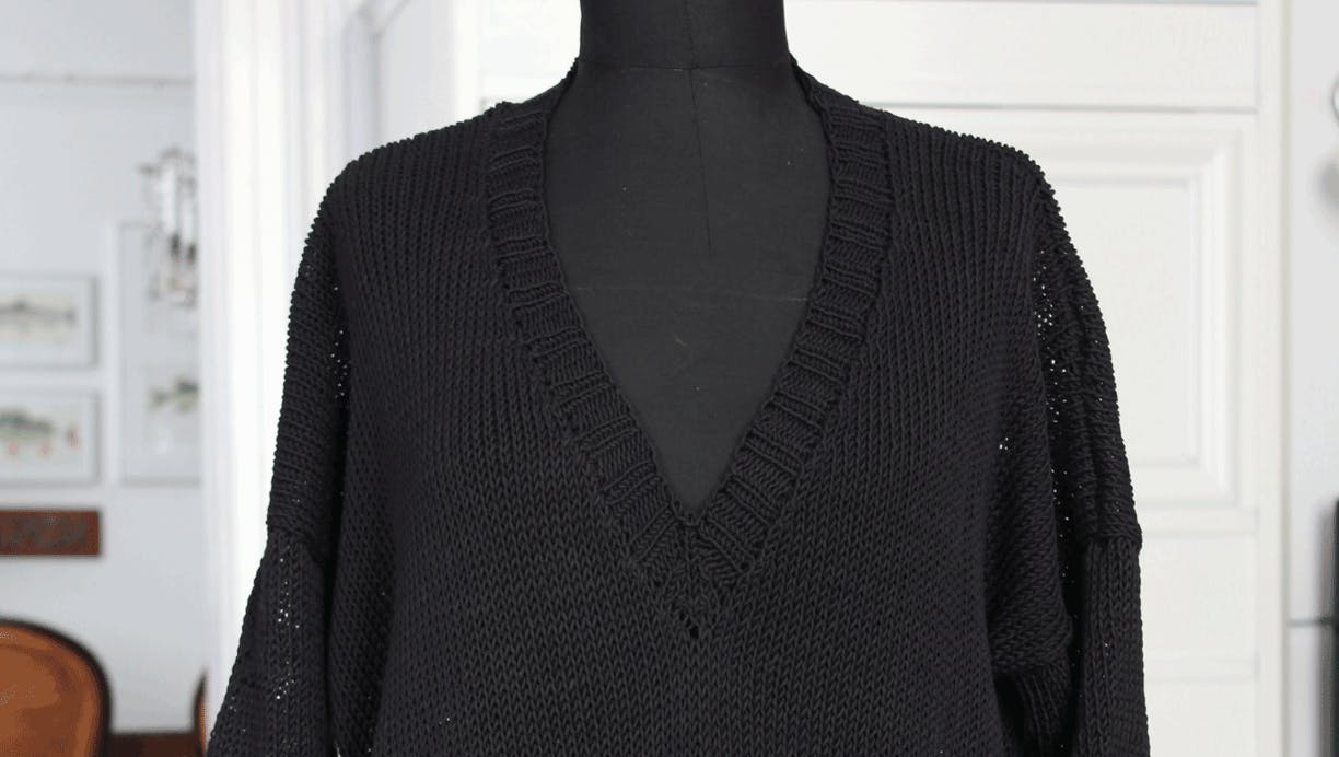 strikket sweater