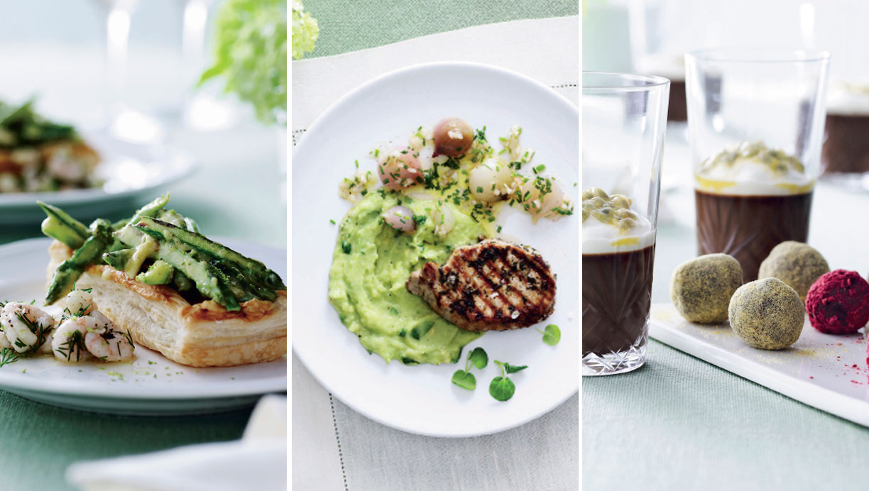Gæstemiddag: Fristende forårsmenu