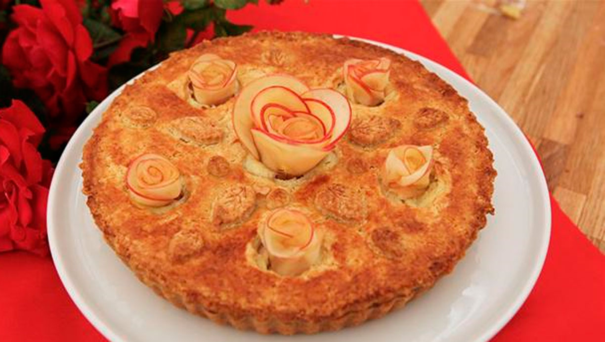 Apple Pie med skovbær