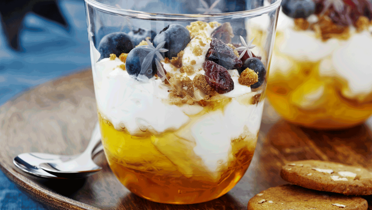 Julebrunch med skyr og brunkager