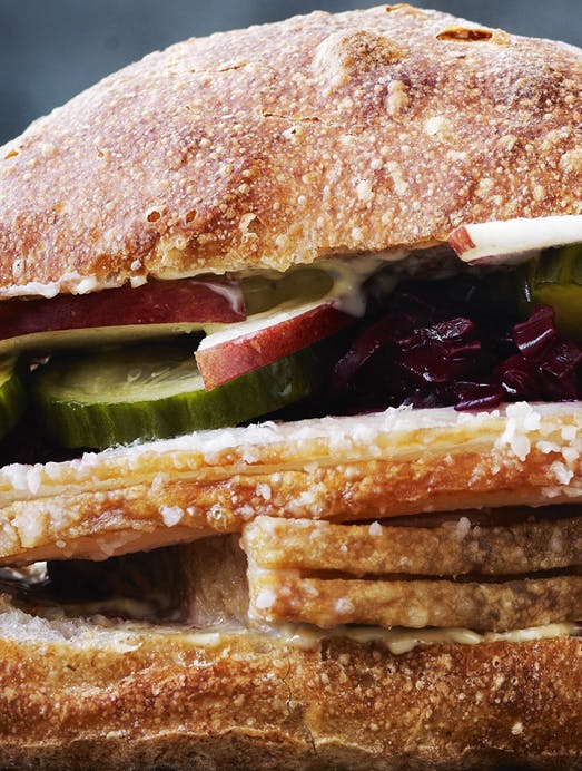 Verdens bedste flæskestegssandwich