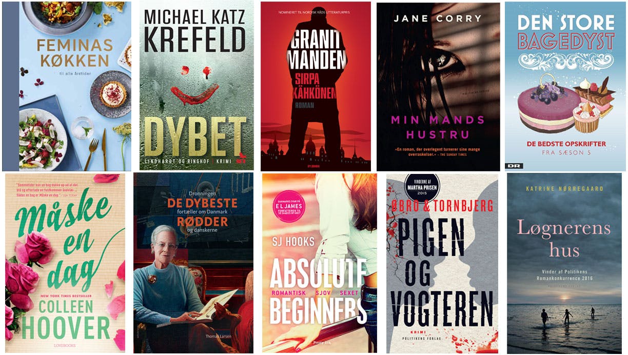 15 bøger du kan ønske dig i julegave