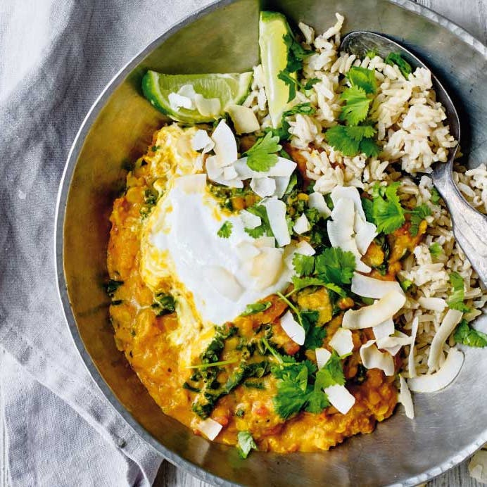 kokosdahl - nem opskrift på dahl