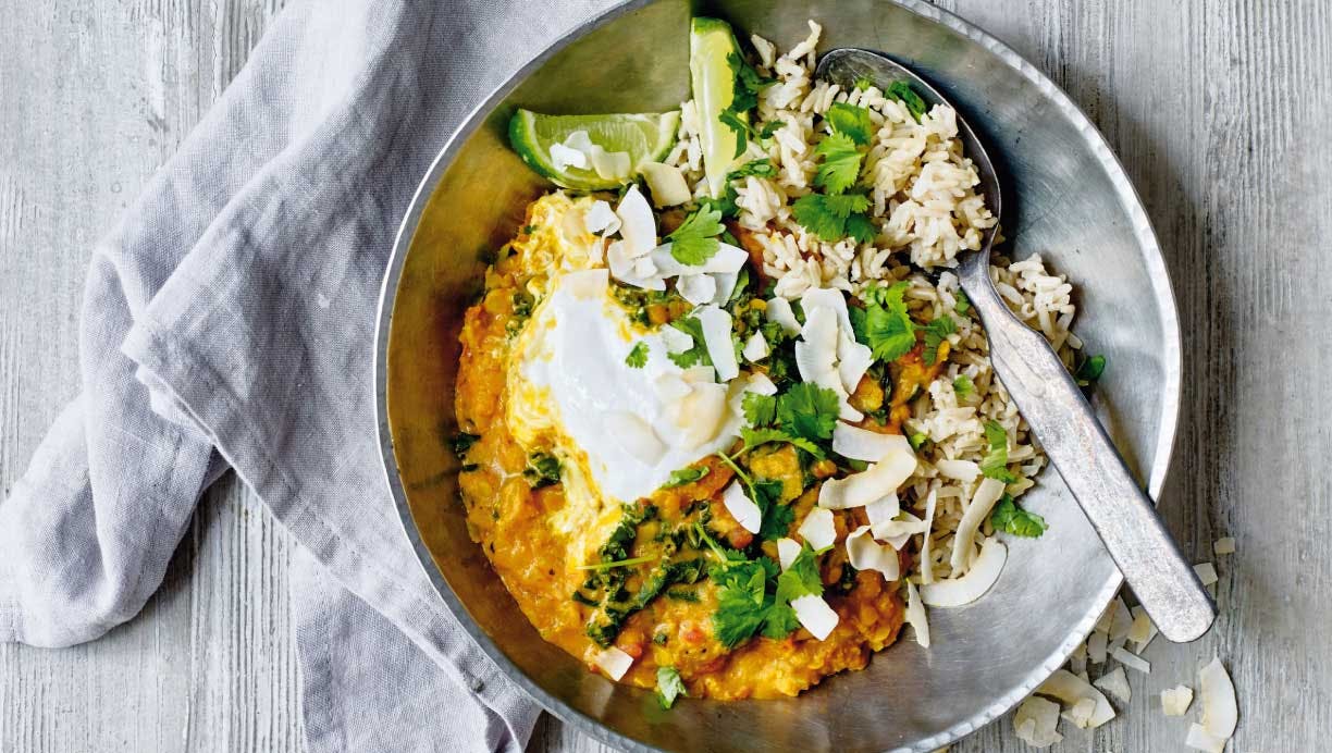 kokosdahl - nem opskrift på dahl