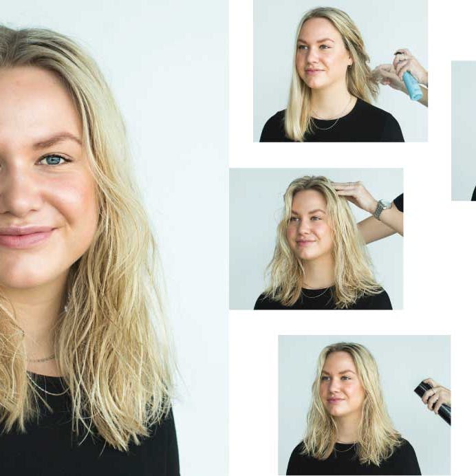 saltvandsspray og saltvand til håret