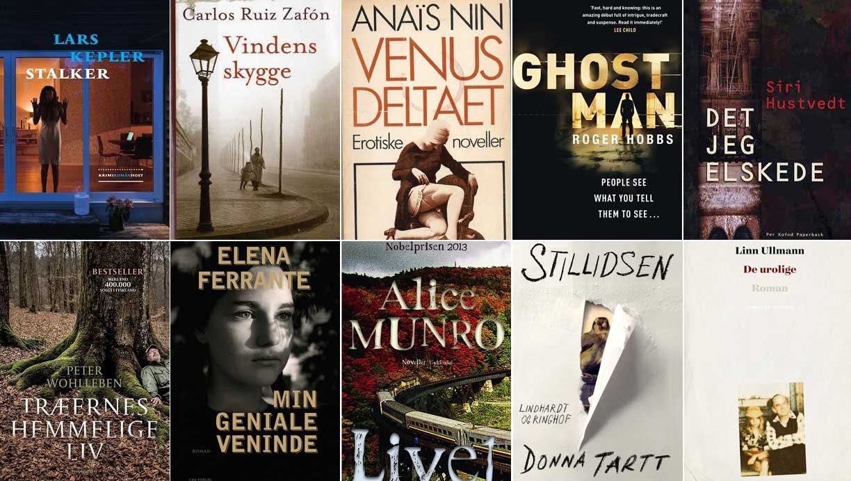 De kendte anbefaler: Her er vores yndlingsbøger