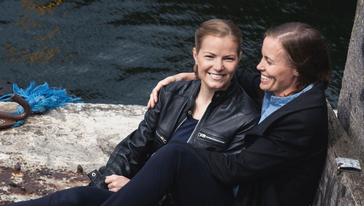 Kamilla Rytter Juhl og Christinna Pedersen