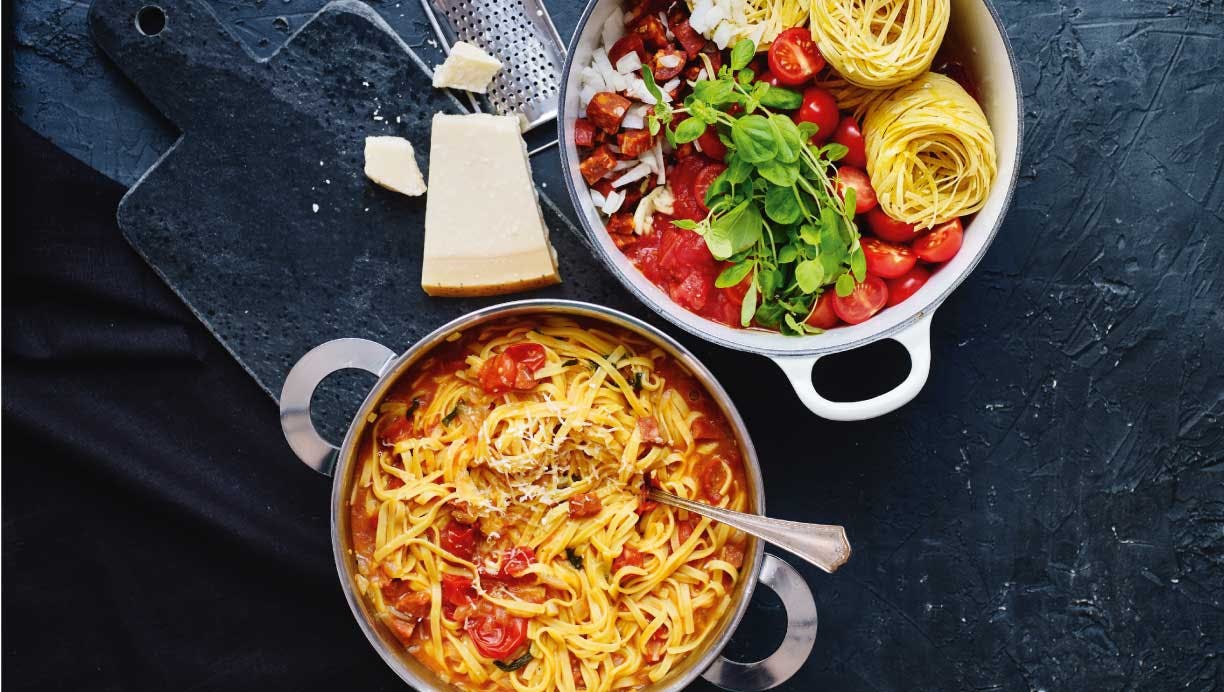 one pot pasta - den nemmeste opskrift