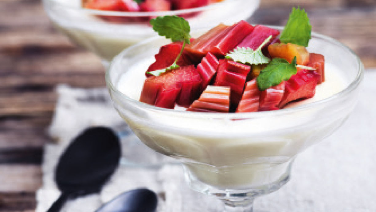 Koldskåls-panna cotta