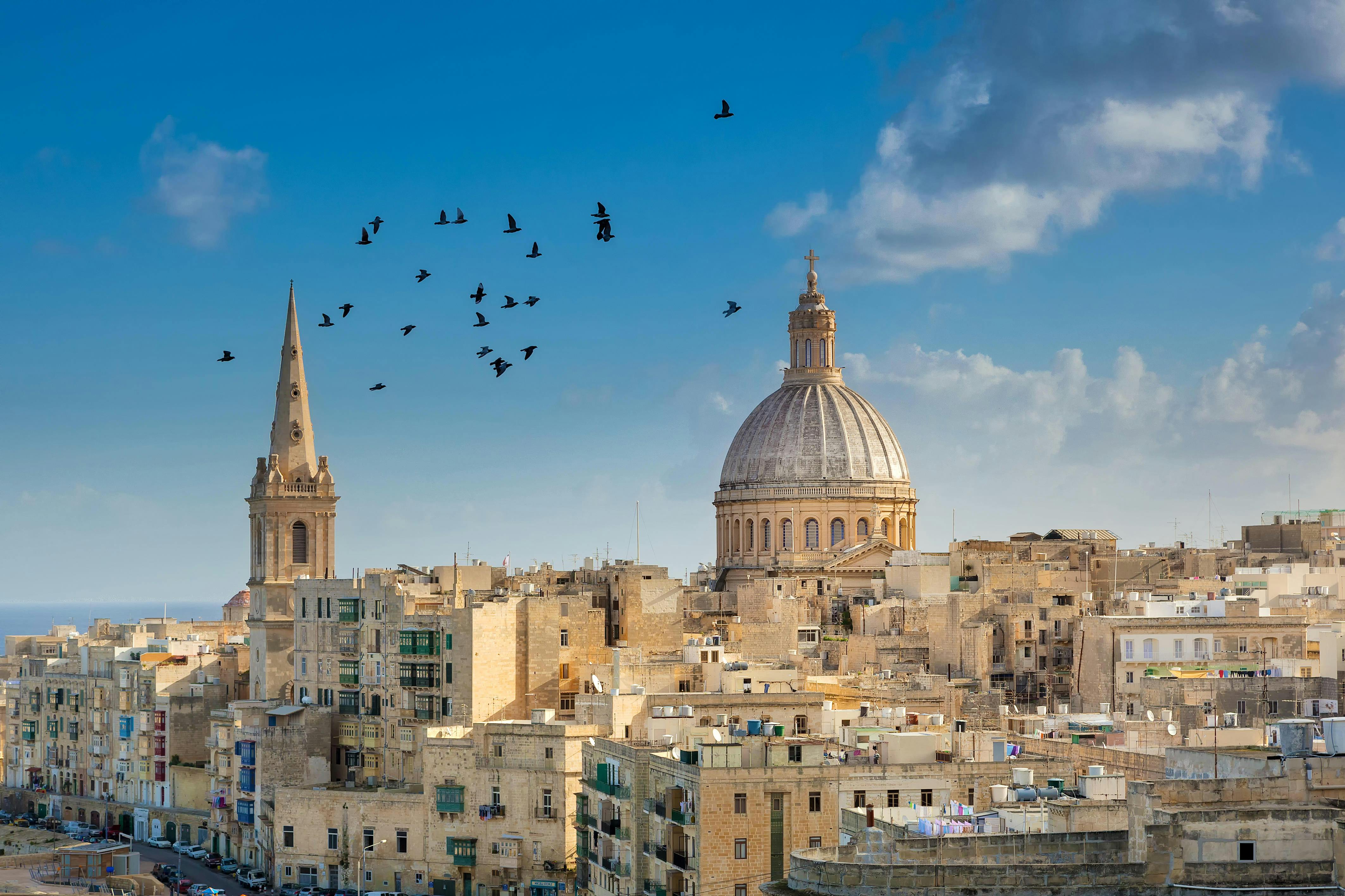 Hovedstaden Valetta i Malta