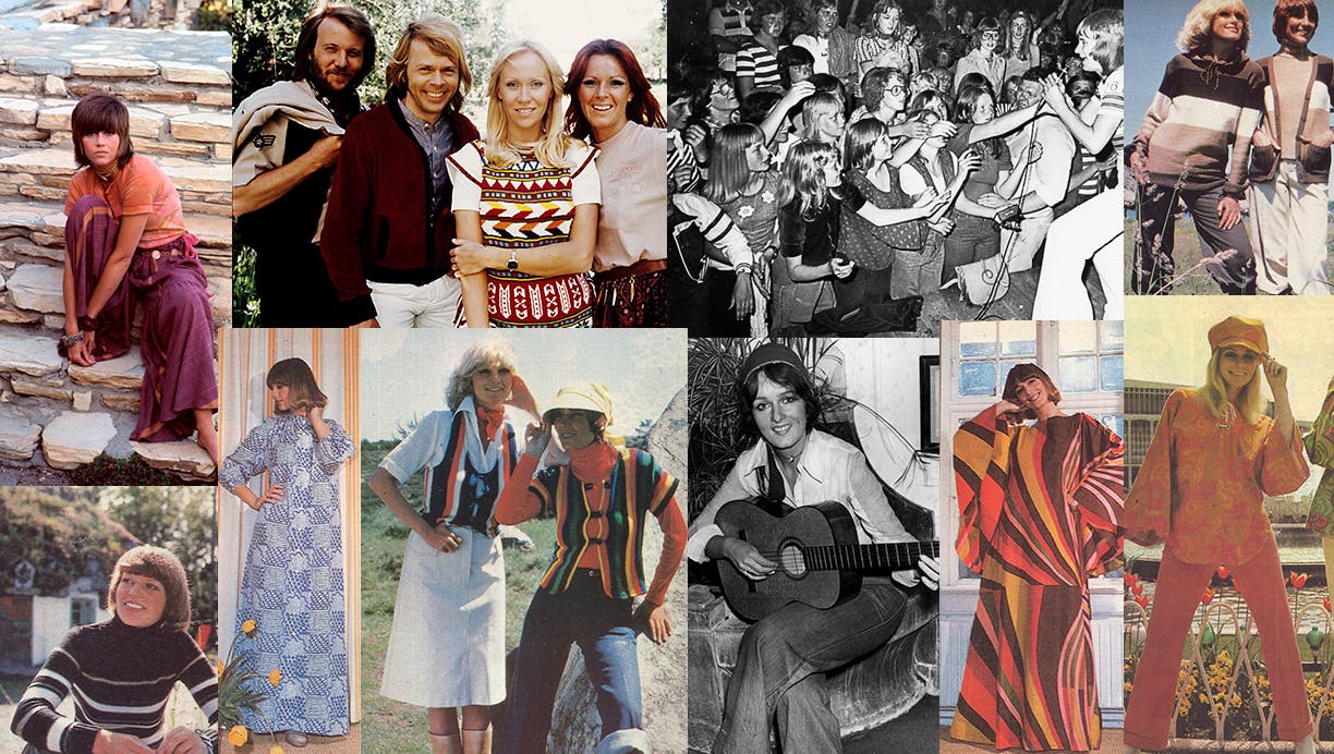 Sådan klædte vi os i 70'erne