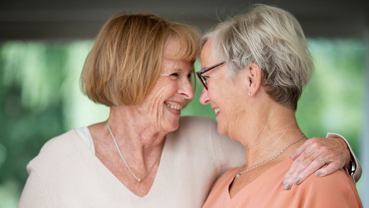 Anne-Marie Olsen og Annemarie Kristensen er venner for livet