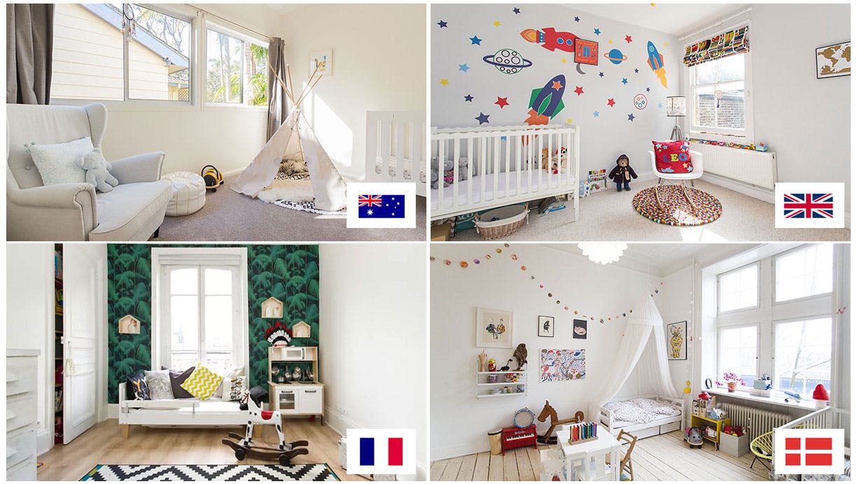 børneværelser fra hele verden