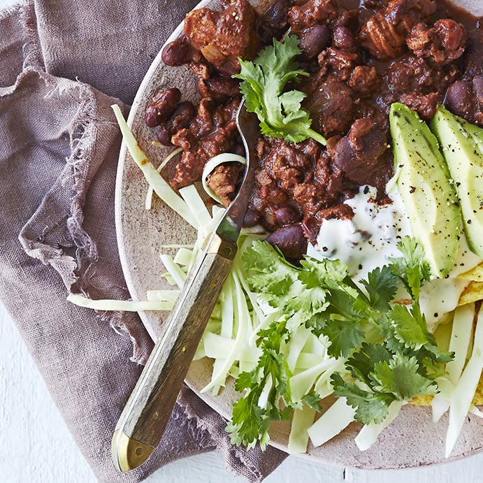Chili con kylling