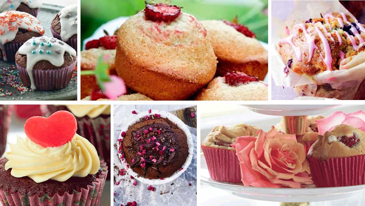 Cupcakes og muffins: Her er de 25 bedste opskrifter!