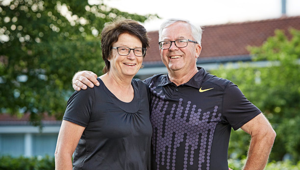 Jette Dahl og Axel Rasmussen danser både Ballroom Fitness og pardans i Swingtime i Farum